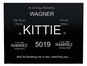 Square - In Loving Memory 35 memorial design preview