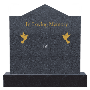 Gable - In Loving Memory Headstone memorial design preview