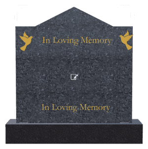 Gable - In Loving Memory memorial design preview