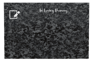 Rectangle Landscape in Loving Memory 24 memorial design preview