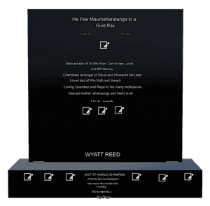 Square - Beloved Son 2 memorial design preview