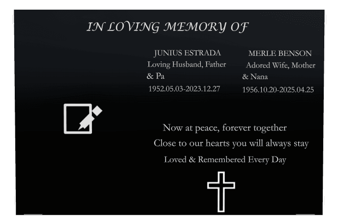 Square Laser-Etched Color Plaque – Loving Husband preview