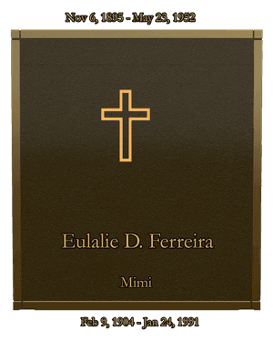 Religious Memorial memorial design preview