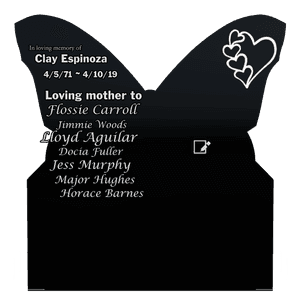Headstone 46 - Loving Mother memorial design preview