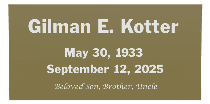 Square Traditional Engraved Plaque – Beloved Son preview