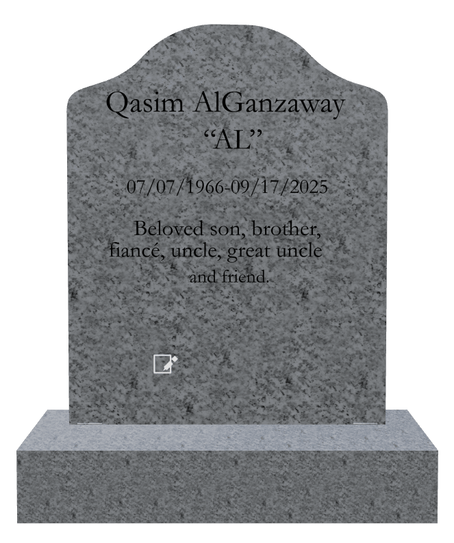 Traditional Engraved Headstone – Beloved Son preview