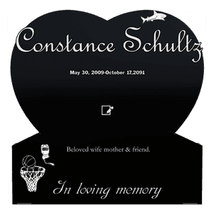 Headstone 27 in Loving Memory 27 memorial design preview