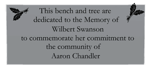Rectangle Landscape Flower 10 memorial design preview