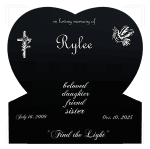 Daughter Memorial memorial design preview