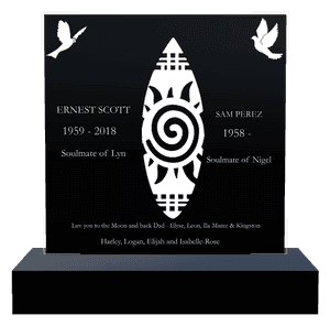 Rectangle - Soulmate memorial design preview