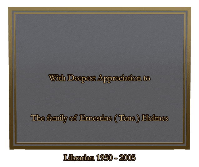 Rectangle (landscape) Bronze Plaque – Memorial preview