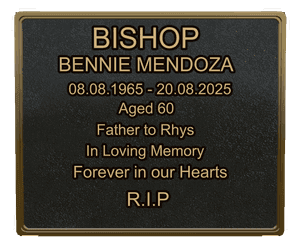 In Loving Memory memorial design preview