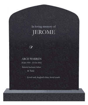 Headstone 36 - In Loving Memory Headstone memorial design preview