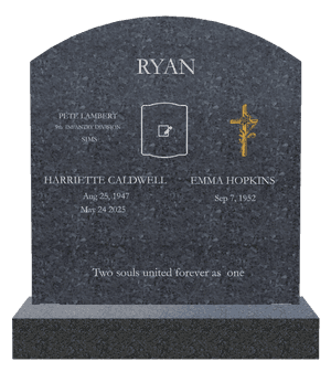 Military Veteran memorial design preview