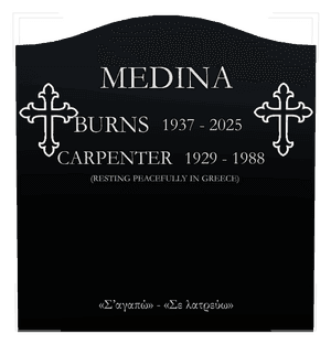 Religious Memorial memorial design preview