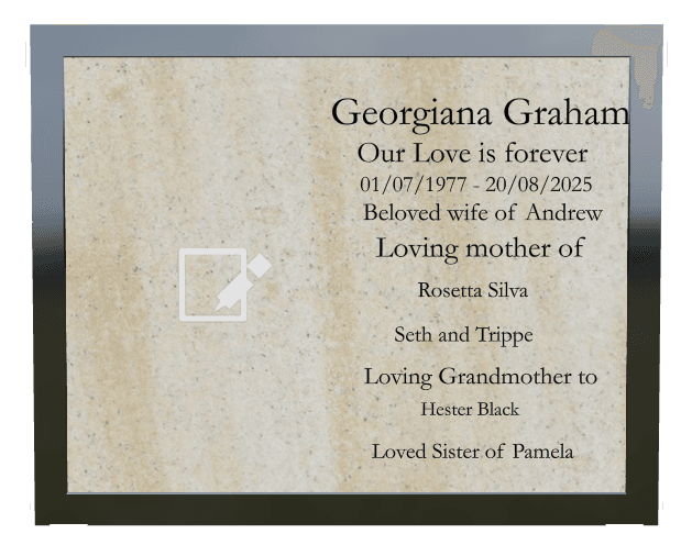 Full-colour Plaque Full Color Plaque – Loving Mother preview