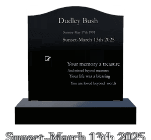 Serpentine - Your Life Was a Blessing Headstone memorial design preview