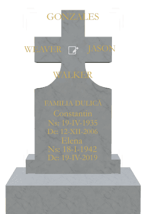 Headstone 25 - Memorial 3 memorial design preview