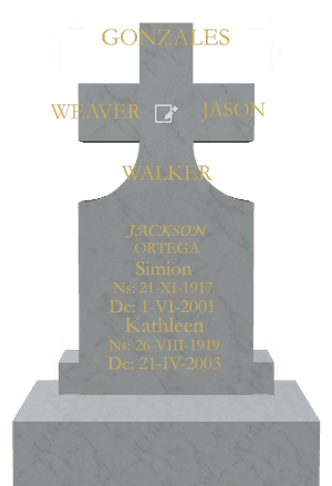 Headstone 25 - Memorial Headstone memorial design preview