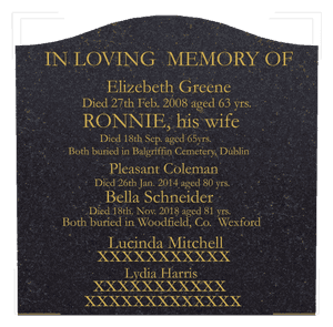 Serpentine - In Loving Memory 127 memorial design preview