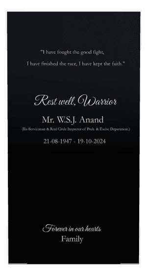 Religious Memorial memorial design preview