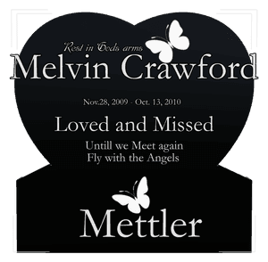 Headstone 27 With The Angels memorial design preview