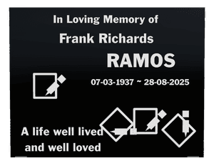 In Loving Memory Laser Colour Plaque preview