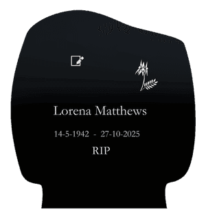 Headstone 2 - Rest in Peace memorial design preview