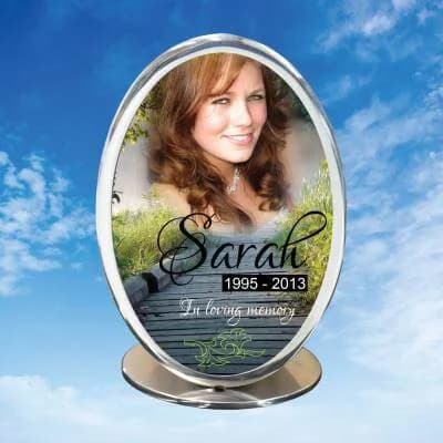Stainless Steel Vitreous Enamel Inlaid Urn