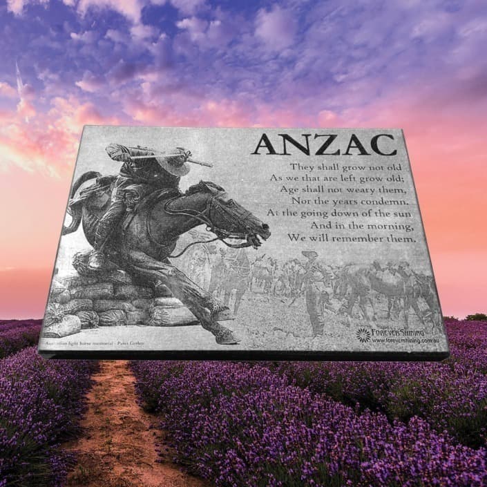 ANZAC plaque gallery example