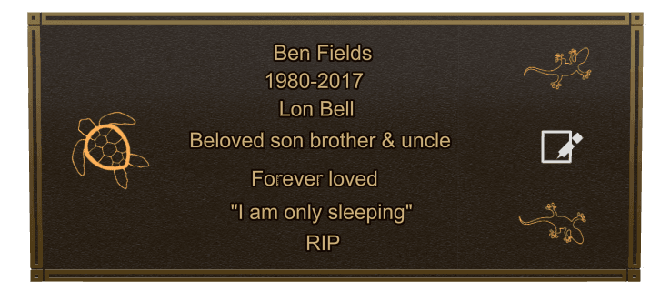 Bronze Plaque Bronze Plaque – Beloved Son preview