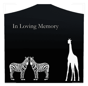 Cropped Peak - In Loving Memory memorial design preview