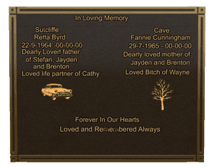 Square - Life Partner memorial design preview