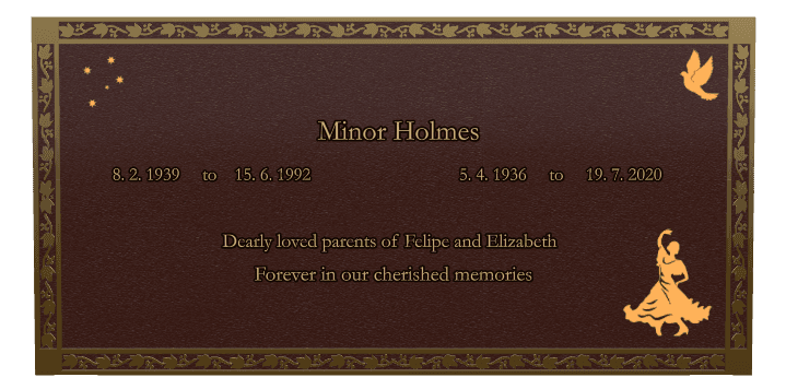 Bronze Plaque Bronze Plaque – Cherished Memories preview