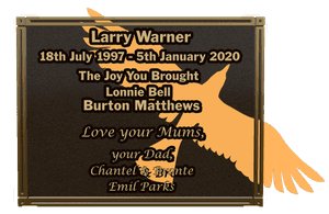 Square - In Loving Memory 18 memorial design preview