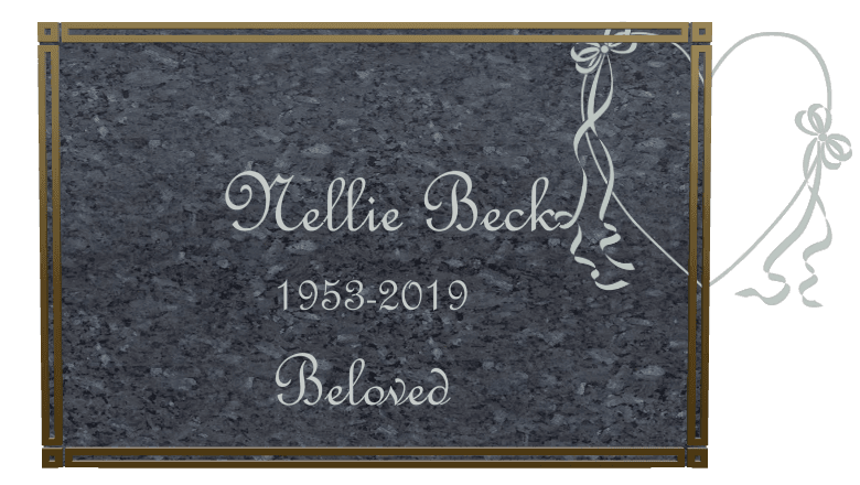 Square Traditional Engraved Plaque – Hearts preview