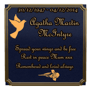 Square - Rest in Peace 4 memorial design preview