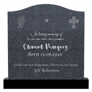 Serpentine - Gone But Not Forgotten Headstone memorial design preview