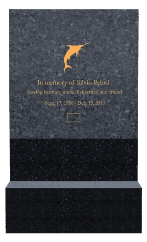 Bronze Plaque - Brother memorial design preview