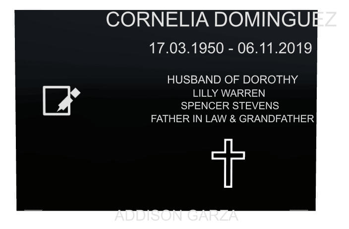 Square Laser-Etched Color Plaque – Gone But Never Forgotten preview
