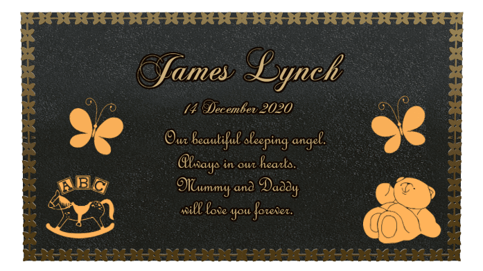Bronze Plaque Bronze Plaque – Always in Our Hearts preview