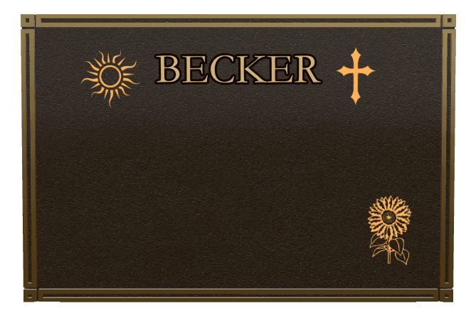 Bronze Plaque Bronze Plaque – Mark Plaque preview