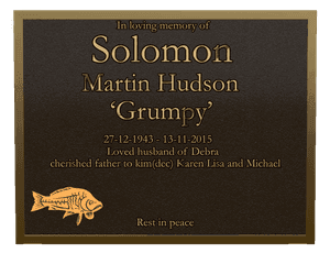 Bronze Plaque - Rest in Peace memorial design preview