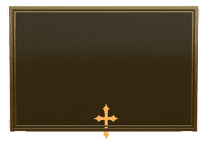 Square - Cross Plaque memorial design preview