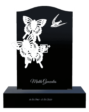 Serpentine - Bird Butterflies memorial design preview