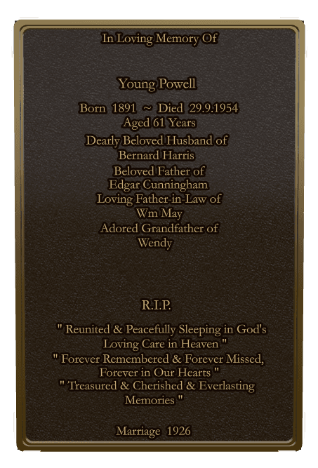 Square Bronze Plaque – Loving Father preview