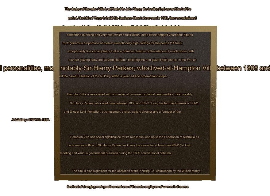 Bronze Plaque Bronze Plaque – John preview