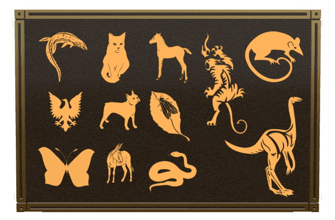 Bronze Plaque Bronze Plaque – Bird Butterflies Plaque preview