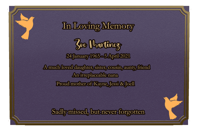 Bronze Plaque Bronze Plaque – Much Loved preview