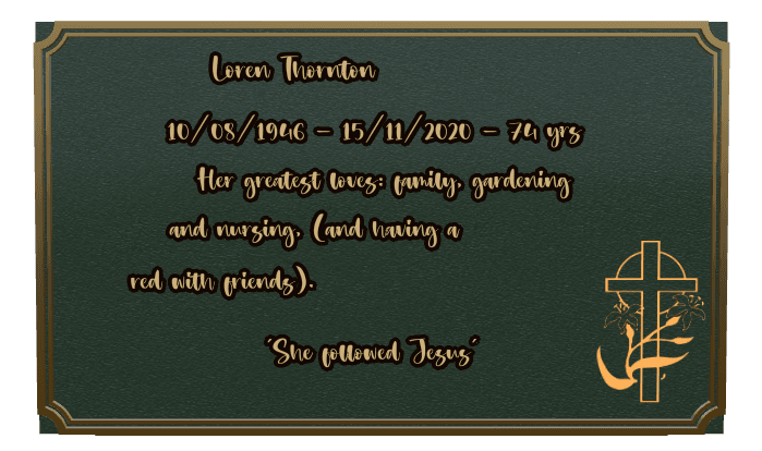Bronze Plaque Bronze Plaque – Nurse preview